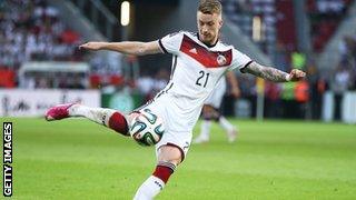 Germany's Borussia Dortmund striker Marco Reus