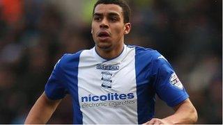 Birmingham City midfielder Tom Adeyemi