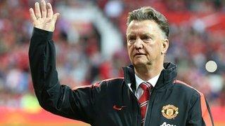 Manchester United manager Louis van Gaal