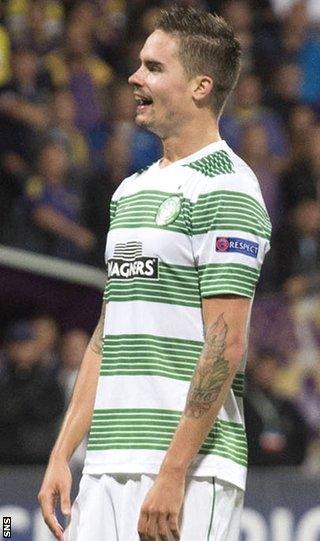 Celtic defender Mikael Lustig