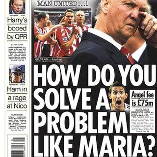 The Sun back page