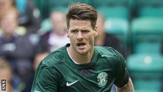 Hibs defender Michael Nelson