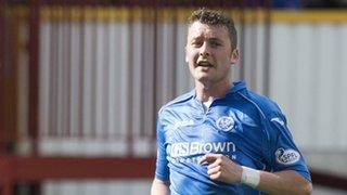 St Johnstone defender Tam Scobbie