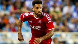 Aberdeen defender Shay Logan