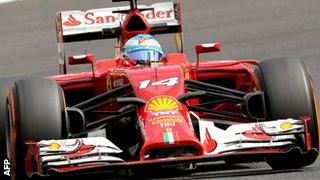 Fernando Alonso at the Japanese GP