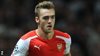 Calum Chambers of Arsenal