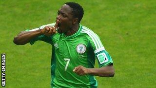 Nigeria's Ahmed Musa