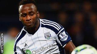 Saido Berahino of West Brom