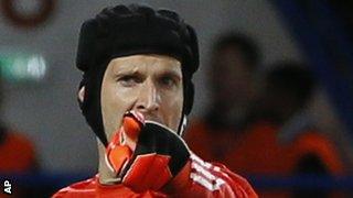 Chelsea goalkeeper Petr Cech