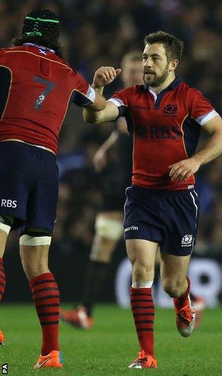 Scotland captain Greig Laidlaw