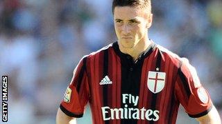 Fernando Torres of AC Milan