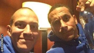 Rio Ferdinand and Bobby Zamora