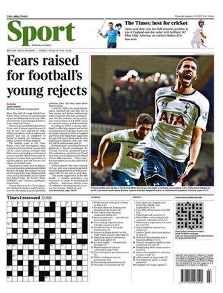 Times back page