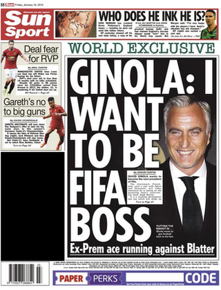 Sun back page