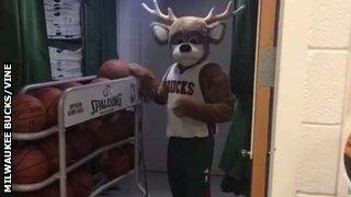 Milwaukee Bucks mascot