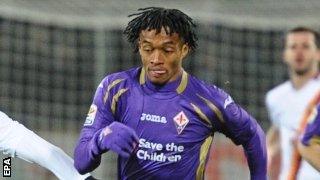 Fiorentina's Juan Cuadrado