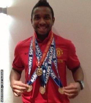 Internacional midfielder Anderson