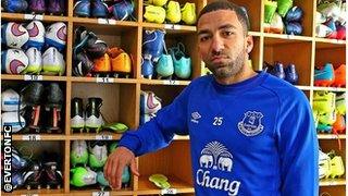 Aaron Lennon at Everton