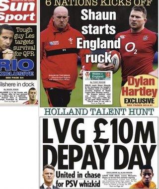 Sun back page