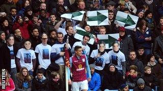 Aston Villa fans