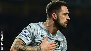 Burnley striker Danny Ings