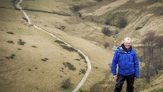 Paul Rose on the Pennine Way