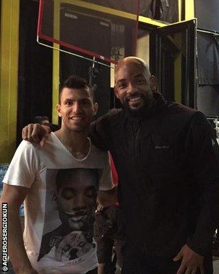 Sergio Aguero, Will Smith