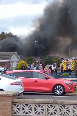 Fire in Chapel St Leonards