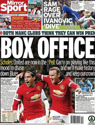 Daily Mirror back page