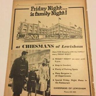 Chiesmans advert