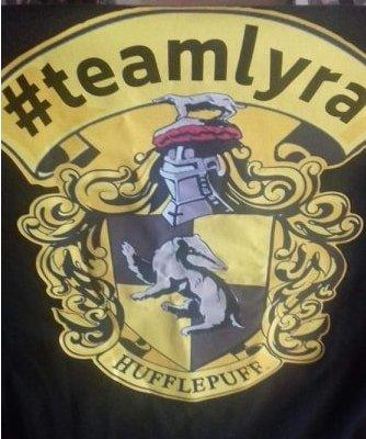 Team Lyra Hufflepuff T-shirt