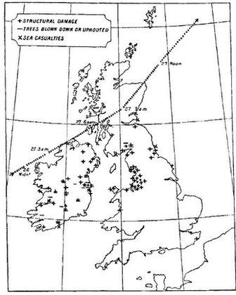 The "Ulysses storm"