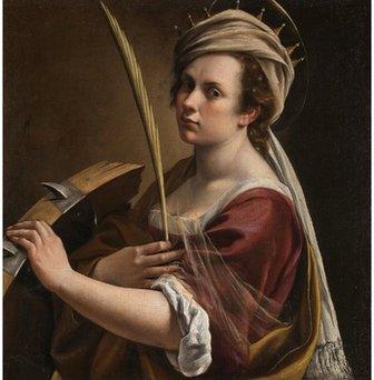 Artemisia Gentileschi self-Portrait