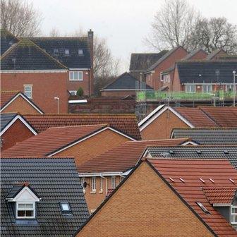 Hamilton housing development, in Leicester