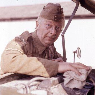 Clive Dunn as Corporal Jones in 91ȱ's Dad's Army