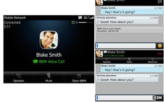 BBM Voice screenshot