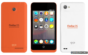 Firefox smartphones