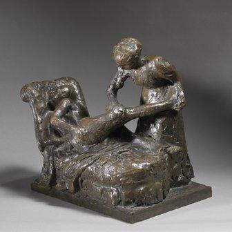 La Masseuse (The Masseuse) by Edgar Degas