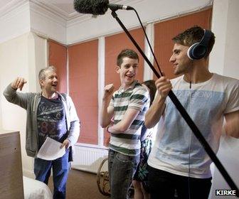 Many Worlds film crew
