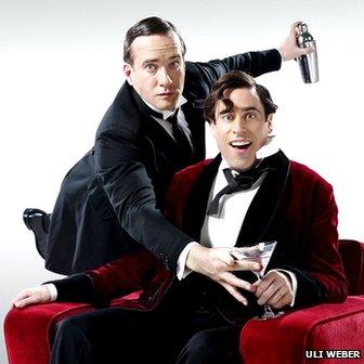 Matthew Macfadyen as Jeeves and Stephen Mangan as Wooster