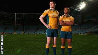 Stephen Larkham and George Gregan