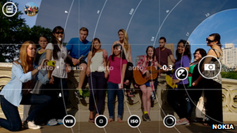 Nokia Pro Camera user interface