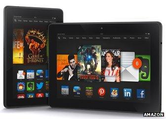 Kindle Fire HDX tablets