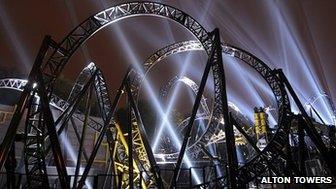 The Smiler coaster