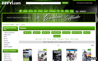 Zavvi website