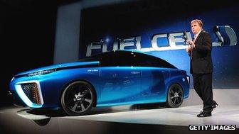 Toyota's fuel cell concept vehicle