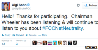 FCC tweet