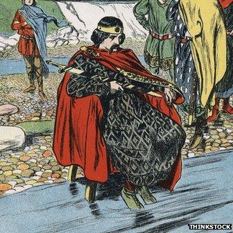 King canute