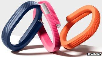 Jawbone wristbands