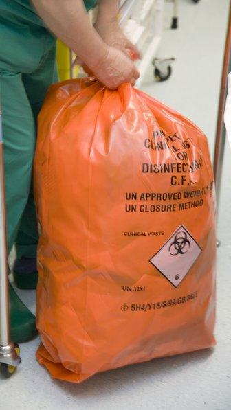 Clinical waste bag